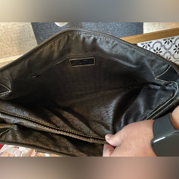 Fossil Black Leather Handbag - Picture 10 of 13